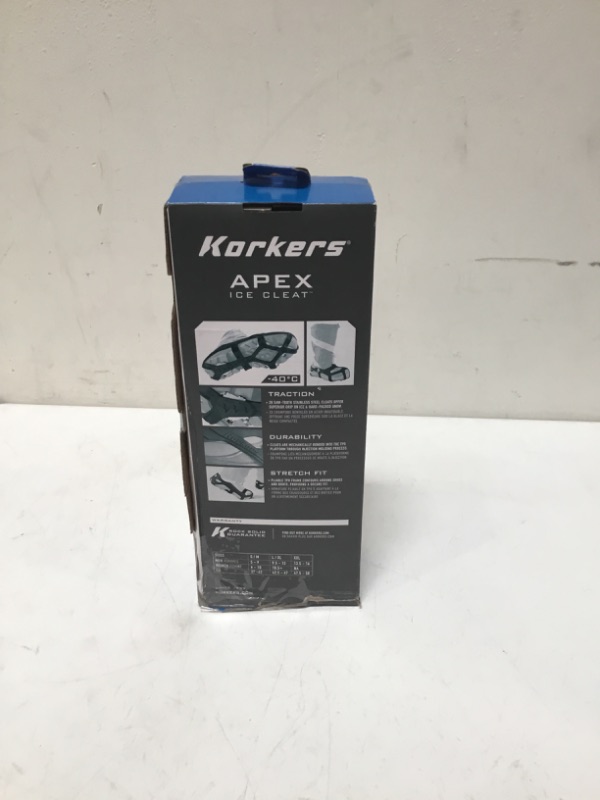 Photo 4 of KORKERS Apex Ice Cleat Size XXL Men's 13.5 -16 Traction Stretch-Fit Safety Tread