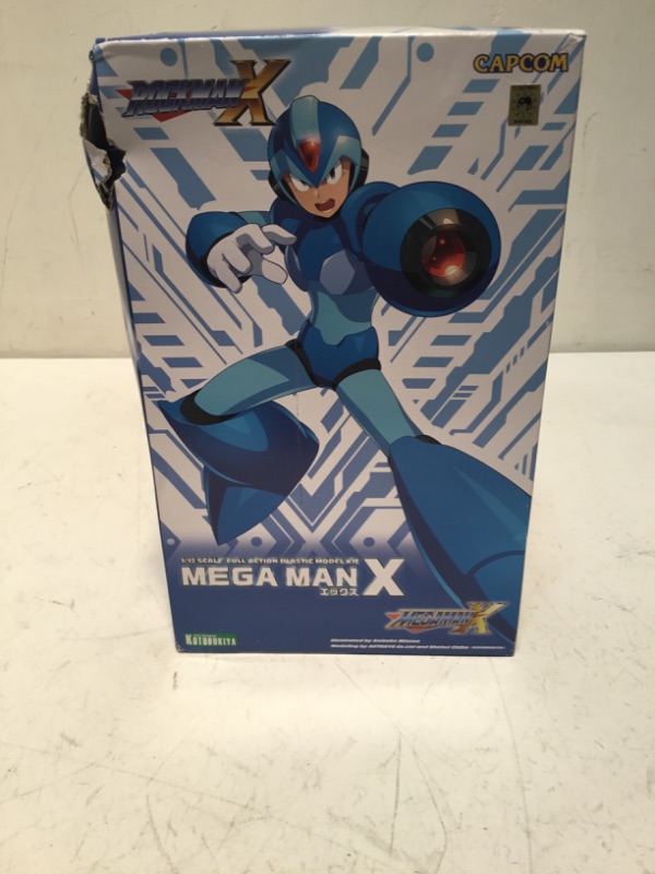 Photo 2 of W33 Kotobukiya Capcom Rockman X MEGA MAN 1/12 Full Action Plastic Model Kit