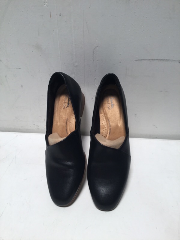 Photo 2 of Clarks Women's Juliet Palm Loafer 8.5 Black Leather