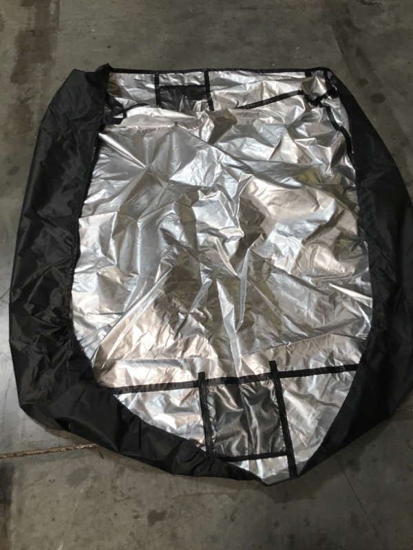 Photo 2 of black grow tent 45in by 45in 