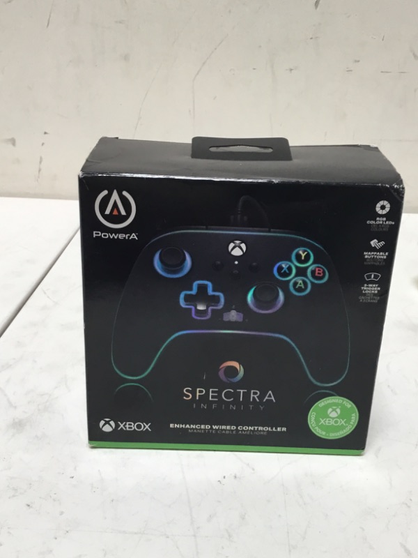 Photo 2 of PowerA Spectra Infinity Enhanced Wired Controller for Xbox Series X|S/Xbox One