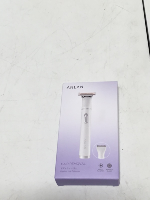 Photo 2 of ANLAN Bikini Trimmer 2 in 1 Women's Shaver Groomer, Electric Razor Body Hair Trimmer for VIO Zone, Armpits, Arms, Thighs
