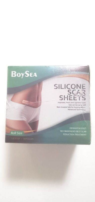 Photo 1 of BOYSEA Professional Silicone Scar Removal Sheets (1.6" X 150")