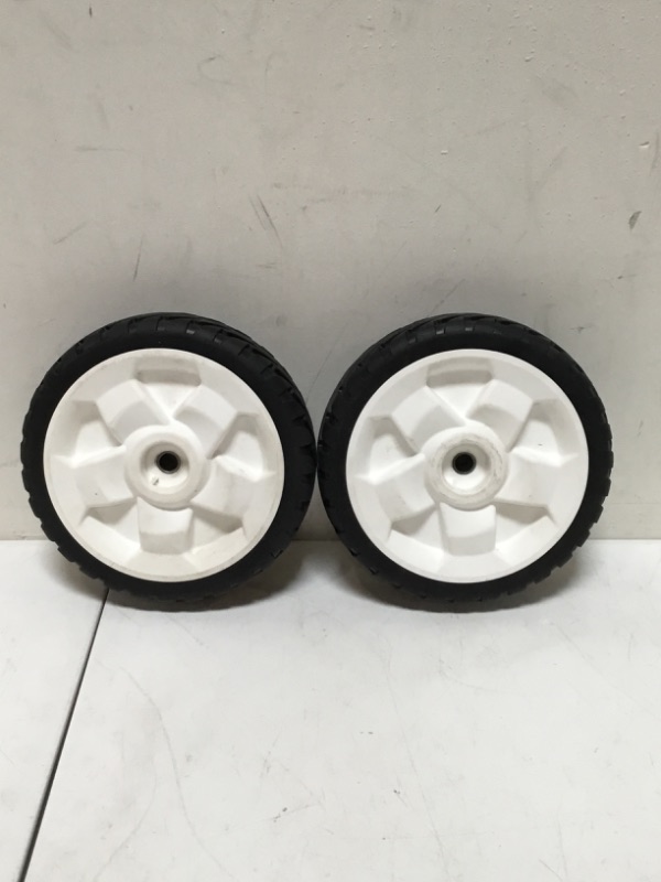 Photo 3 of (Set of 2) Replacement Lawn Mower Rear Drive Wheel for 115-4695 138-3216, 8" Wheel Plastic Gear Assebmly Compatible with Toro 20332 20332C 20333 20334 20334C 20338 22" RWD Recycler Push Lawn Mower
