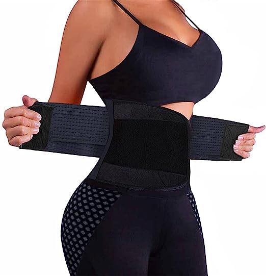 Photo 1 of Waist Trainer Belt for Women - Waist Cincher Trimmer - Slimming Body Shaper Belt - Sport Girdle Belt (UP Graded)