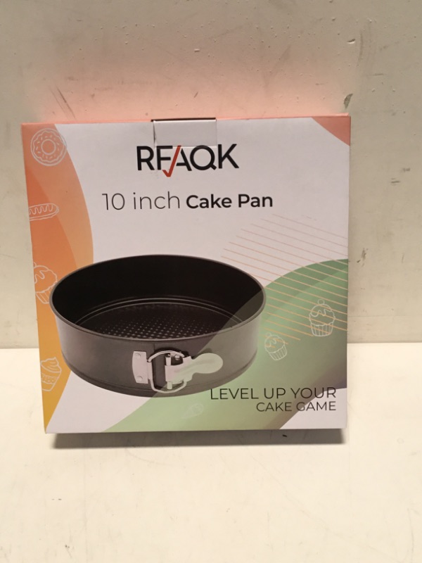 Photo 2 of  10 Inch Springform Cake Pan-Nonstick Baking Set with Removable Bottom,Leakproof