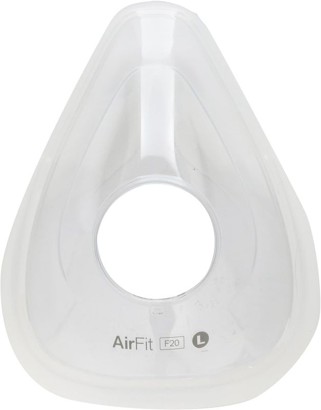 Photo 1 of ResMed AirFit F20 Cushion - Full Face Mask Cushion Replacement -Covers Nose and Mouth - Large
