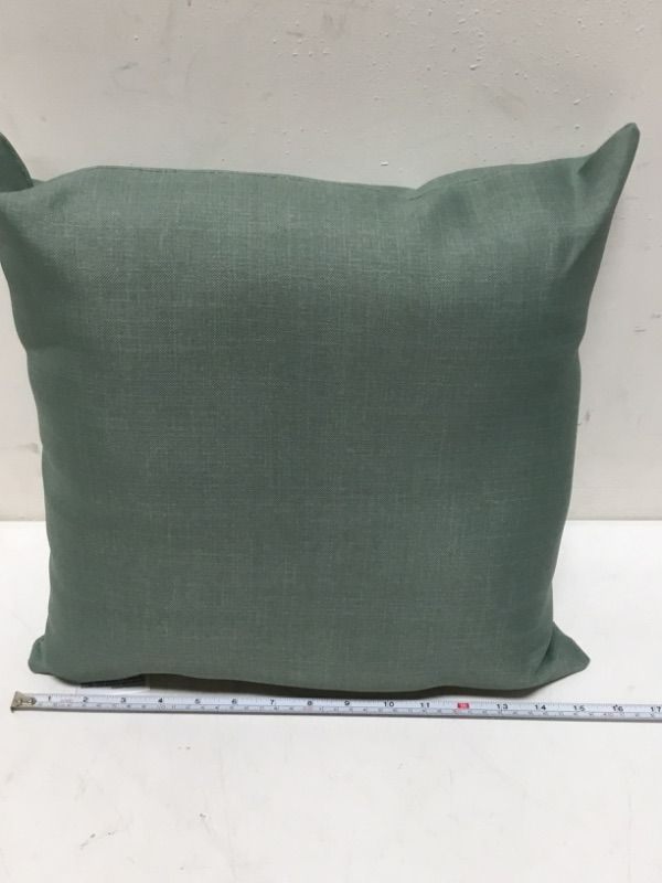 Photo 4 of Arden Selections Outdoor Toss Pillow (2 Pack) 16 x 16, Moss Green Leala
