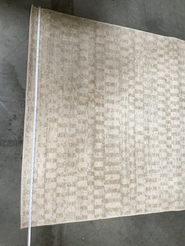 Photo 3 of Loloi II Kamala Collection KAM-05 Ivory/Natural 4'-0" x 6'-0" Sample Sample Rug
