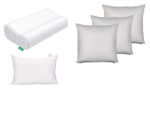 Photo 1 of 5 piece pillow set (white)