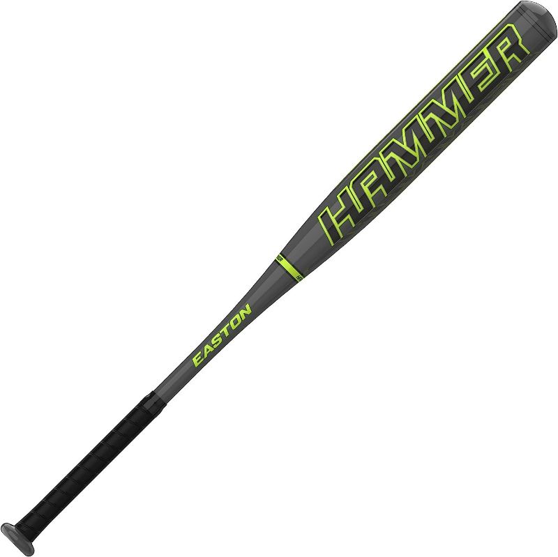 Photo 1 of Easton HAMMER Slowpitch Softball Bat, Power Loaded, 12 in Barrel, Approved for All Fields
