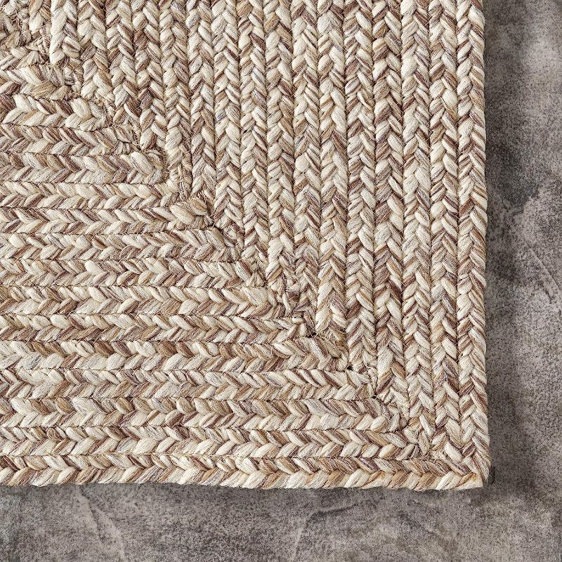 Photo 1 of nuLOOM Wynn Braided Indoor/Outdoor Runner Rug, 2' 6" x 8', Tan
