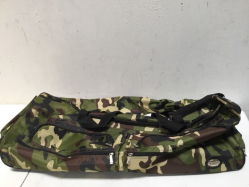 Photo 1 of Rockland Rolling Duffel Bag, Camouflage, 36-Inch 36-Inch Camouflage