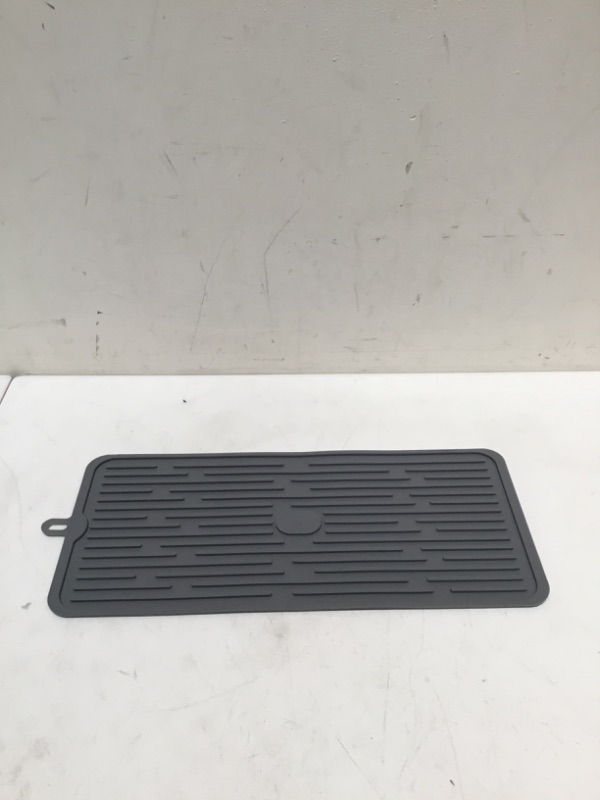 Photo 3 of PrimeMatik - Silicone dish drying mat 446x203 mm black
