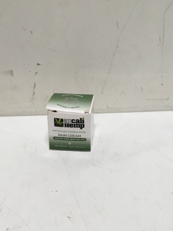 Photo 1 of Best cali hemp physician formulated pain cream