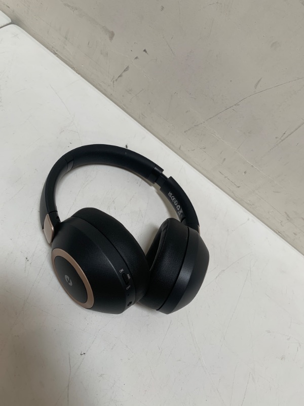 Photo 1 of Active Noise Cancelling Headphones, 100H Playtime Headphones Wireless Bluetooth, Bluetooth Headphones with Microphone, Over- Ear Wireless Headphones with Deep Bass,Fast Charging for Travel,Office,Home
