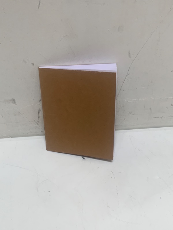 Photo 3 of 24 Pcs 5.5 Inch x 3.5 Inch Brown Cover Pocket Notebook 32 Sheets (64 Pages) Blank Pages 70 Gsm Paper (24)
