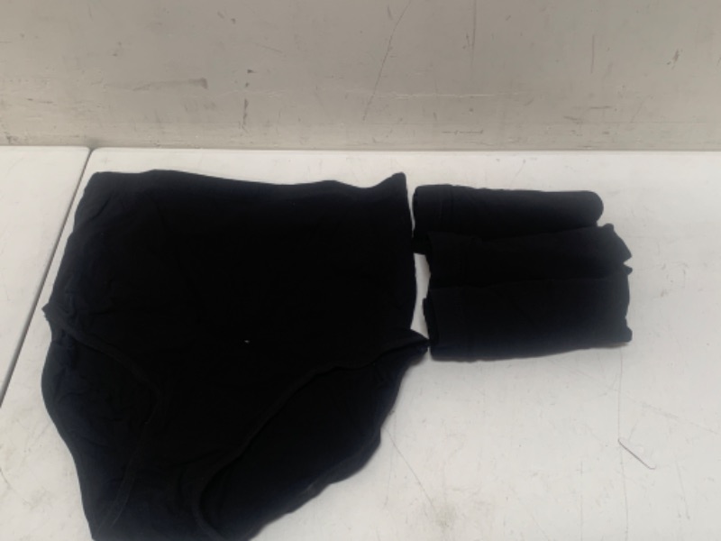 Photo 3 of wirarpa Women's Underwear Cotton Super High Waisted Briefs Stretch Full Coverage Panties 4 Pack (MEDIUEM) 
