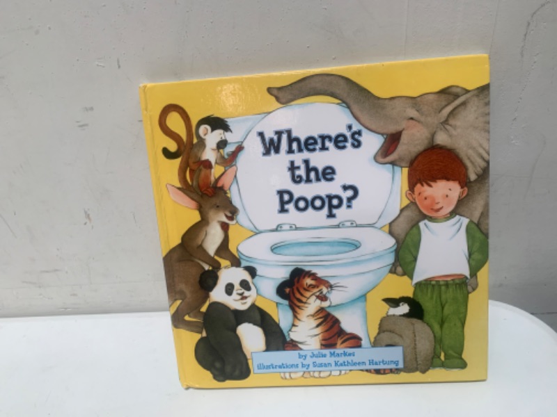 Photo 2 of Where's the Poop? by Susan Kathleen Hartung,Markes, Julie, Good Book
