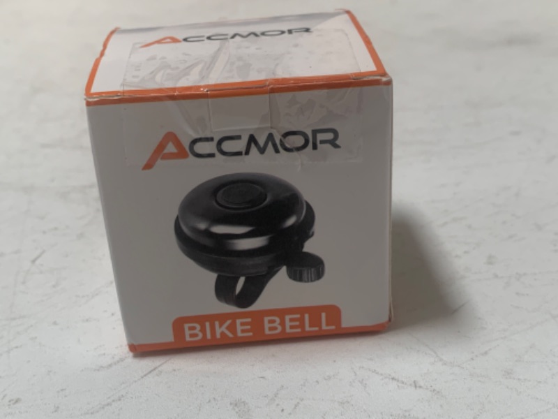 Photo 2 of ACCMOR Bike Bell for Adult Kids Girls Boys (black)
