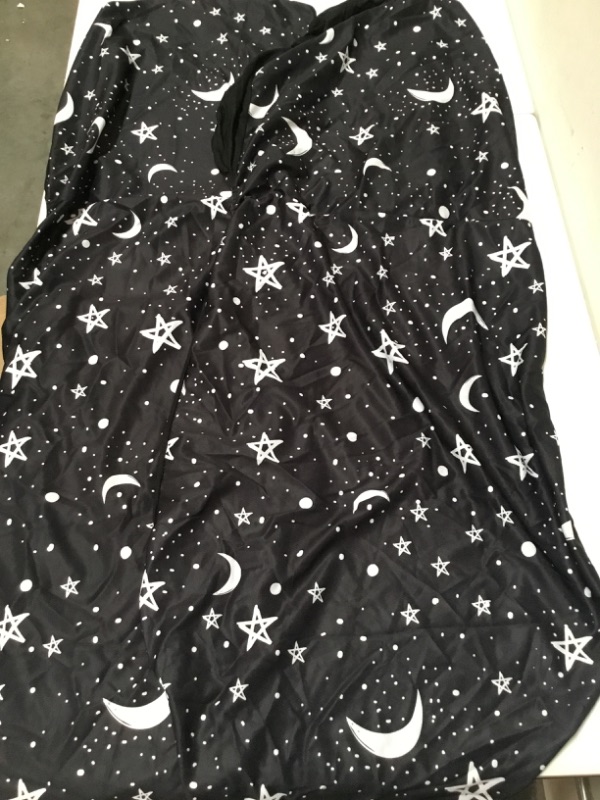 Photo 1 of 12 Pieces Moon and Star Car Accessories Set Polyester Fabric Car Seat Covers 