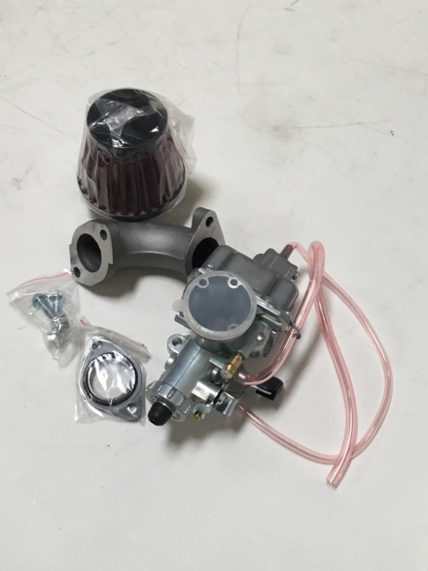 Photo 2 of ABCERRSI Dirt Bike Carburetor 125cc,VM22 26mm Carb with Air Filter Intake Pipe for SSR 125 Pit Bike 110cc 150cc 212cc Enduro Bike Go Kart,Replacement for ATV Motorcycle CRF70 XR50 DB17 RFZ DBX1 RFX150
