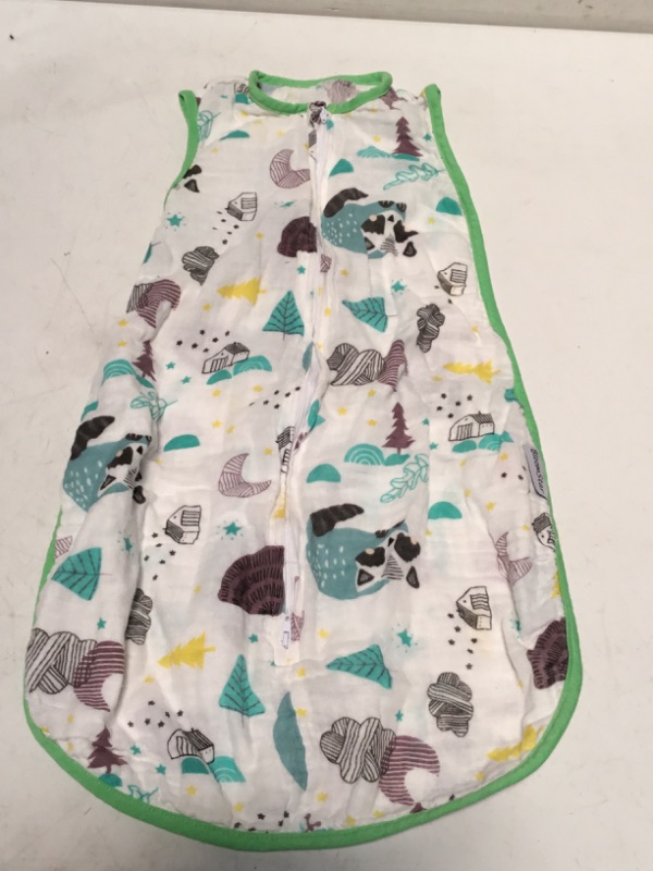 Photo 2 of Baby Sleeping Sack Muslin Cotton Soft Wearable Blanket Summer Sleeping Bag Baby Sleeveless Sleep Sacks 0.5 Tog Boy Newborn 0-3M Lightweight 6-12 Months Girl Infant Sleep Bag 9-12 Months Toddler
