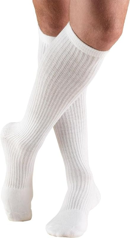 Photo 1 of .Truform Compression Socks, 15-20 mmHg, Men's Gym Socks, Knee High Over Calf Length
