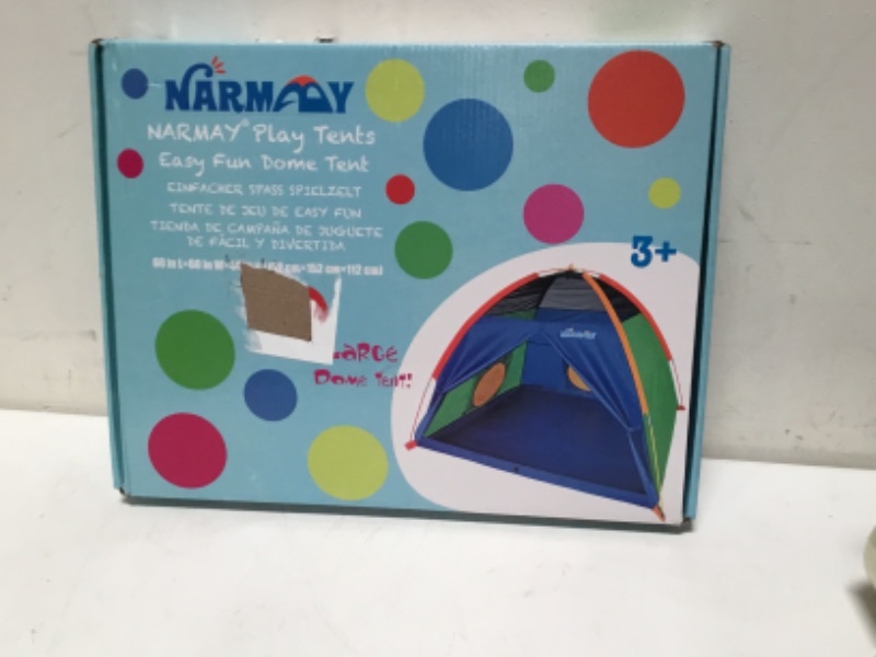 Photo 2 of NARMAY Play Tent Easy Fun & Easy Joy Dome Tent for Kids Indoor/Outdoor Fun