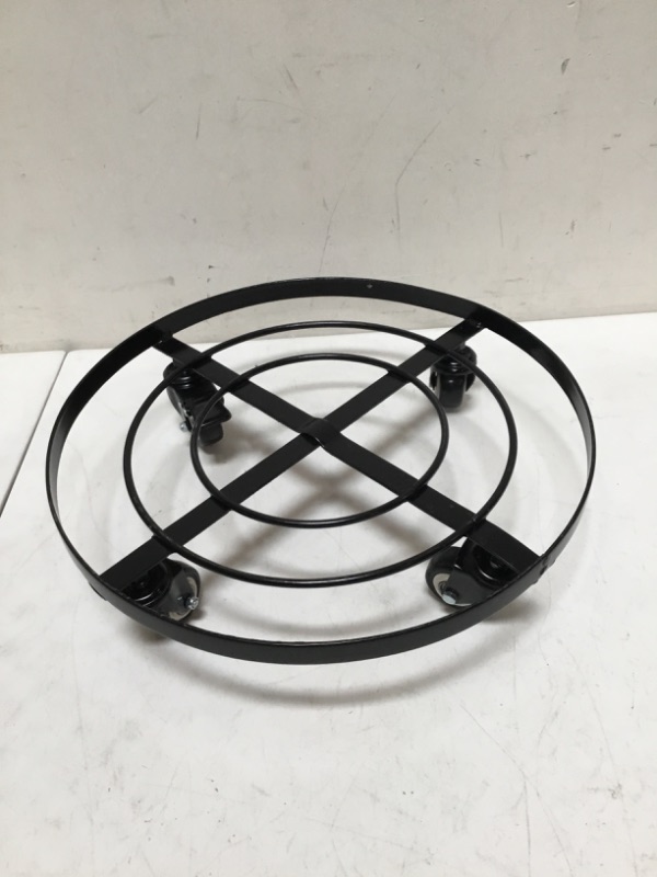 Photo 1 of MISTIC COOL Patio Plant Trivet with Wheels to Easily Move your Plant, Plant Caddie Protect your Patio from Damage, Plant Trolley Protect your Plant from Rot Heavy Duty Holds Planters up tp 44 lbs (1)
