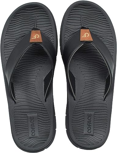 Photo 1 of COFACE Men’s-sport-flip flops-Casual-Comfort-Sandals-With Arch Support-Outdoor-Beach-(Size 11)

