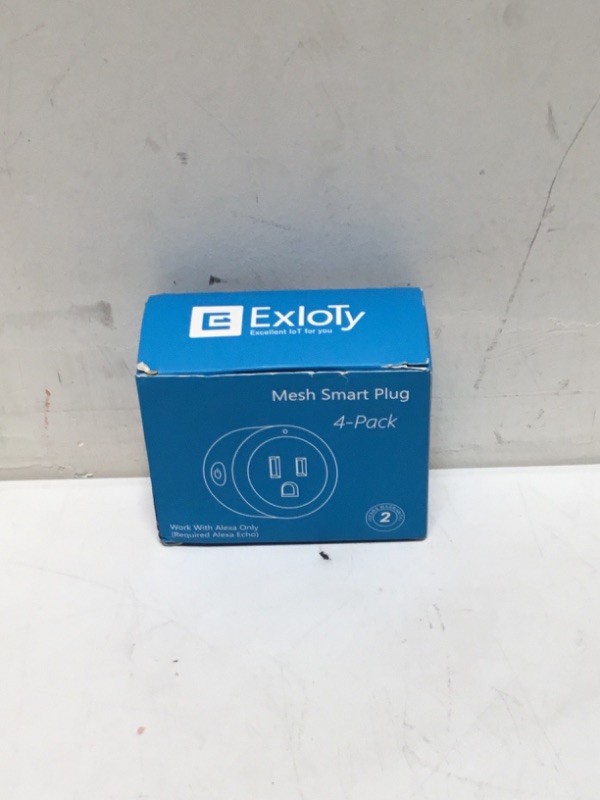 Photo 3 of Alexa Smart Plug Exioty, Simple Set Up with One Voice Command, “Amazon Alexa” APP Remote Control, Voice Control, Timer & Schedulete, Stable Connection, Bluetooth Mesh, Require Alexa Echo?4 Pack?