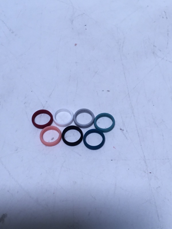 Photo 2 of Silicone rings for women (7 pack)