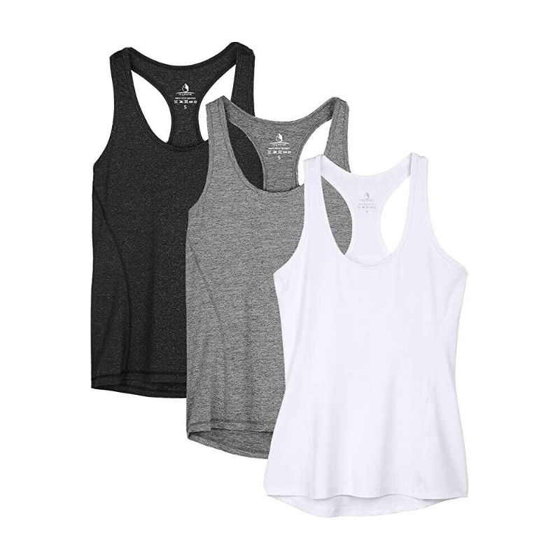 Photo 1 of NEW Icyzone Athletic Racerback Tank Tops Women Size (MEDIUM) 3-pack
