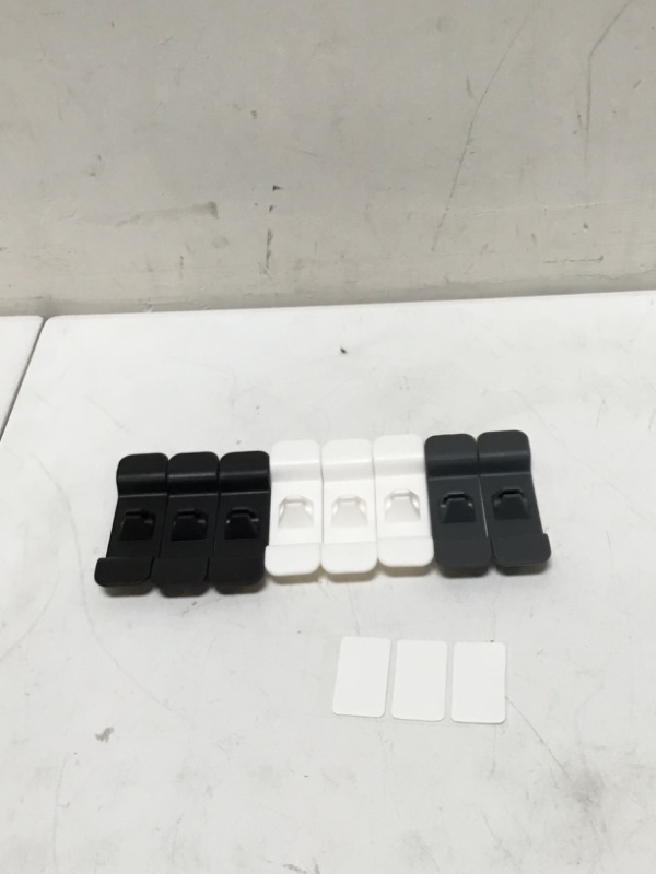Photo 3 of 8pcs Cable Organizer Kitchen Winder Silicone Material 10.5*3*1.5cm Cable Winder for Coffee Machine Blender Air Fryer