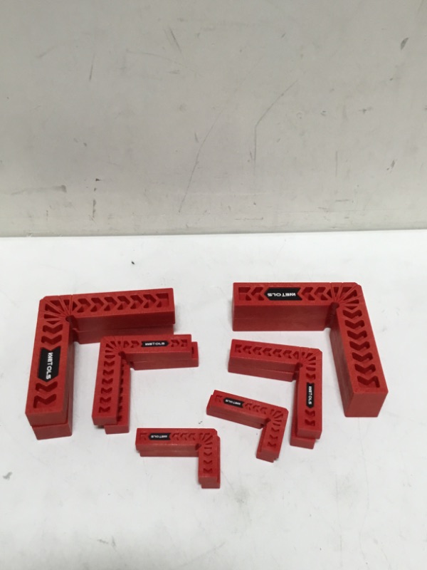 Photo 2 of Right Angle Clamp 4PCS 3'' + 4PCS 4'' 90 Degree Positioning Squares
