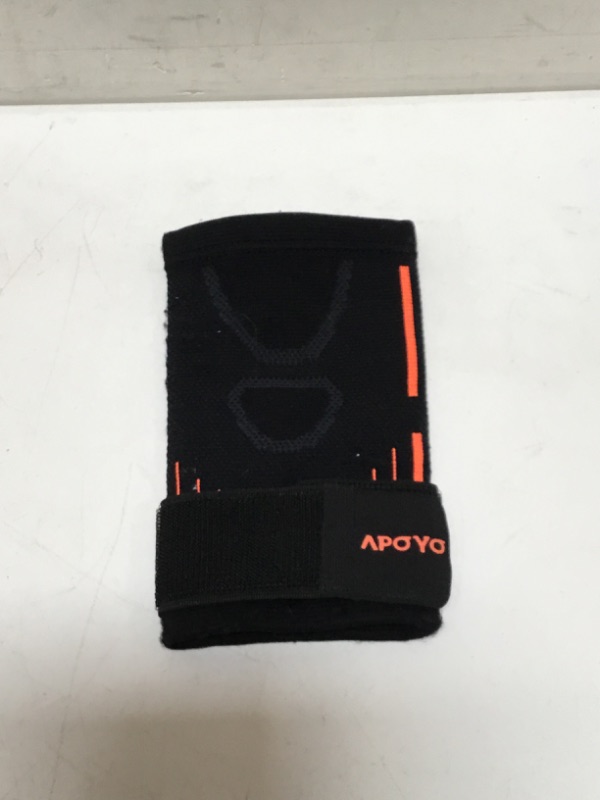 Photo 3 of APOYO Elbow Brace for Tendonitis and Tennis Elbow, Elbow Compression Sleeve, Tennis Elbow Brace for Women and Men w/ Adjustable Strap for Tennis Elbow Relief, Weightlifting, Arthritis, Workouts, Reduce Joint Pain During Fitness Activity (Medium)
