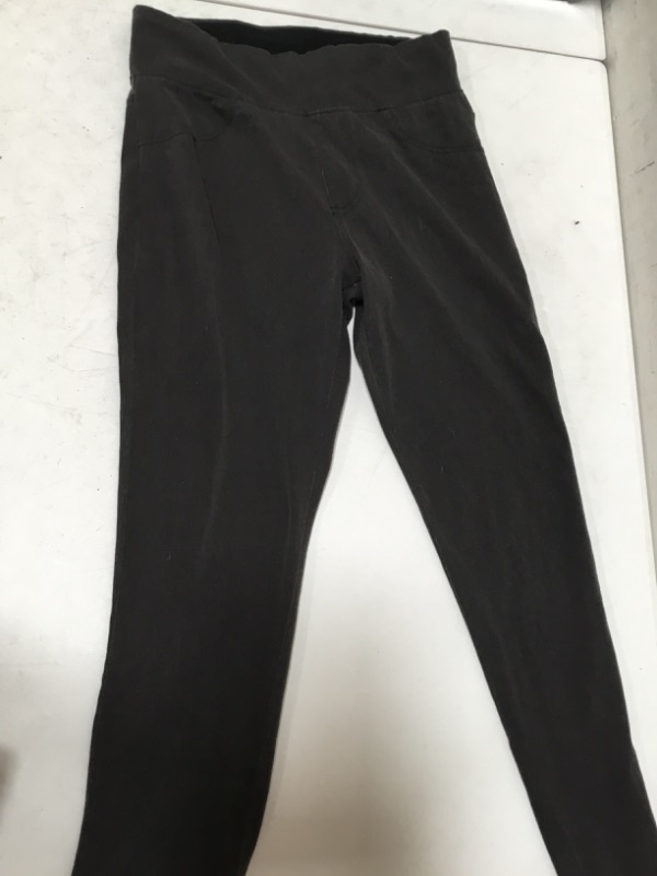 Photo 1 of  Women's Wrinkle Free Relaxed Fit Straight Stretchy Off Black Pants