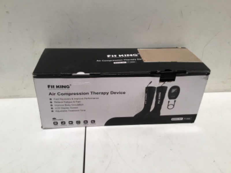 Photo 2 of FIT KING Leg Compression Boots Massager for Foot and Calf Recovery (FSA or HSA Eligible), Upgraded Leg Massager for Blood Circulation, Muscle Relaxation, Relief Soreness and Pain