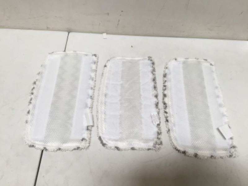 Photo 3 of 3 P ack Microfiber Steam Mop Pads Replacement for Shark Steam Mop S1000, S1000A, S1000C, S1000WM, and S1001C, Dirt Grip Cleaning Pads