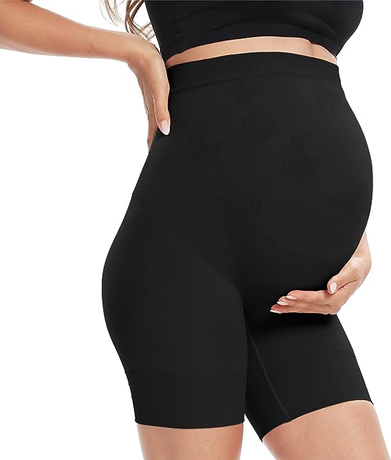 Photo 1 of Secret Fit Shaper Panty - Seamless Maternity Shapewear for Dress, Belly Support, Prevent Thigh Chaffing, (XXL)