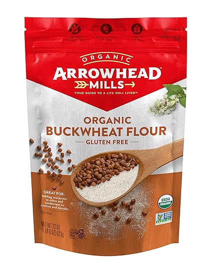 Photo 1 of Arrowhead Mills Organic Gluten Free Buckwheat Flour, 22 oz