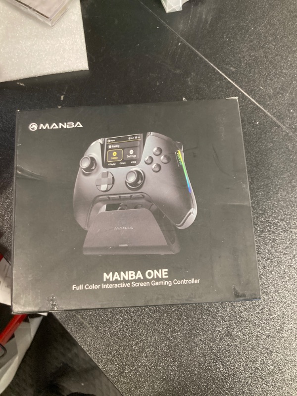 Photo 1 of (No Drift) ManbaOne Interactive Screen Wireless Gaming Controller for Switch/PC/iOS/Android