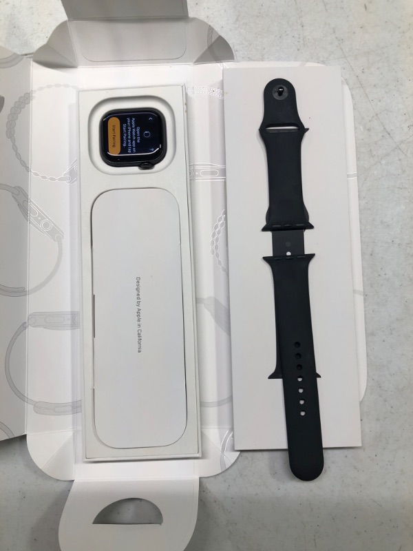 Photo 4 of Apple Watch Series 10 [GPS 42mm case] Smartwatch with Jet Black Aluminium Case with Black Sport Band - M/L. Fitness Tracker, ECG App, Always-On Retina Display, Water Resistant