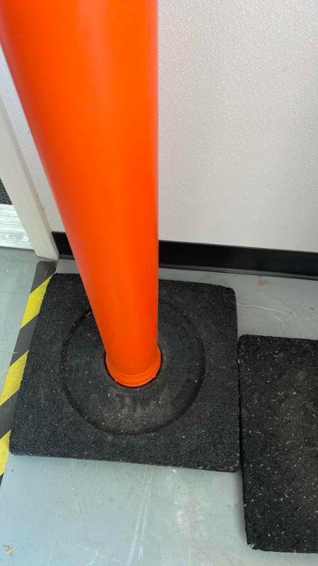 Photo 3 of TWO TRAFFIC GUIDE CONES H50”