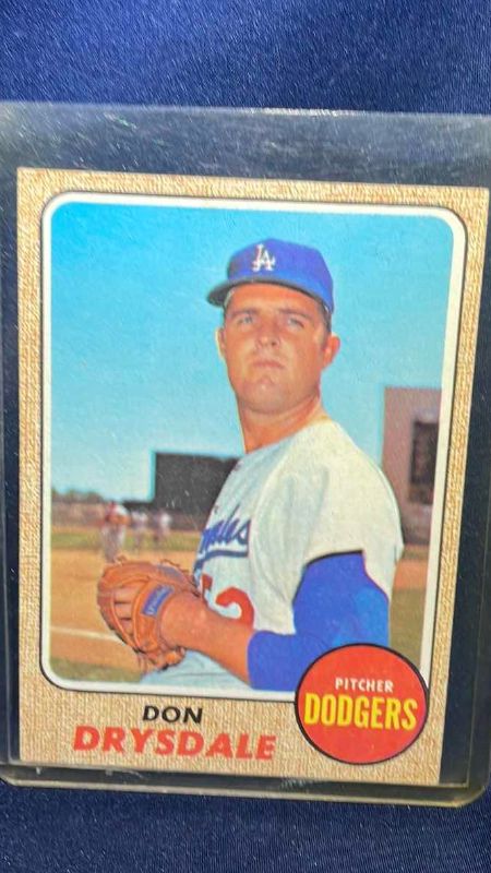 Photo 1 of RARE 1962 TOPPS DON DRYSDALE CARD #145