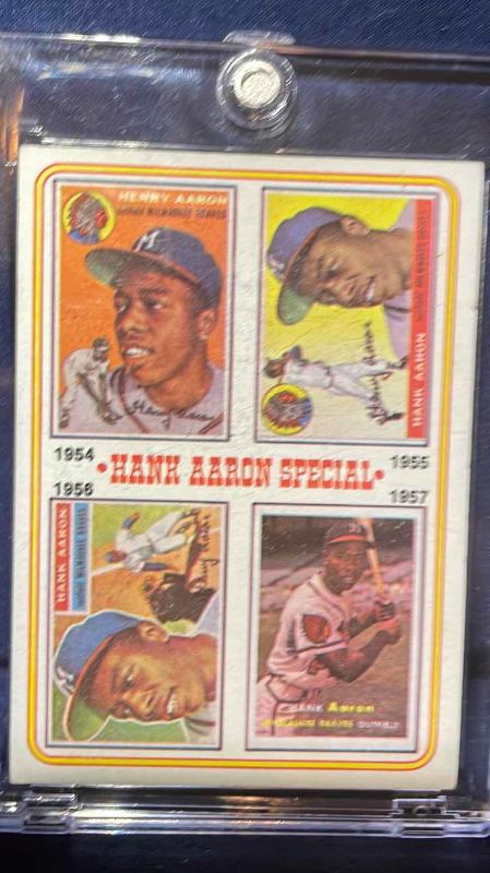 Photo 1 of 1974 HANK AARON TOPPS CARD #2