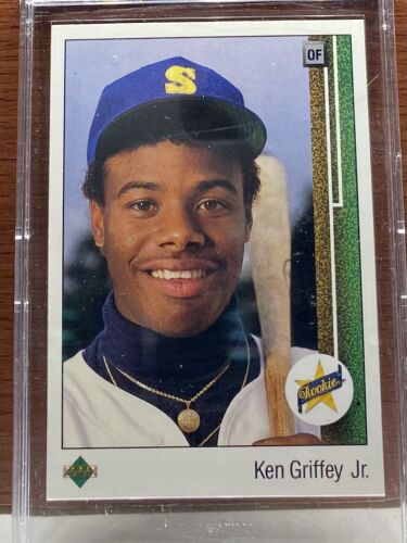 Photo 1 of 1989 KEN GRIFFEY JR UPPER DECK ROOKIE CARD 1
