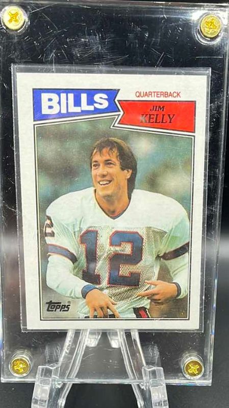 Photo 1 of 1987 JIM KELLY TOPPS ROOKIE CARD 362