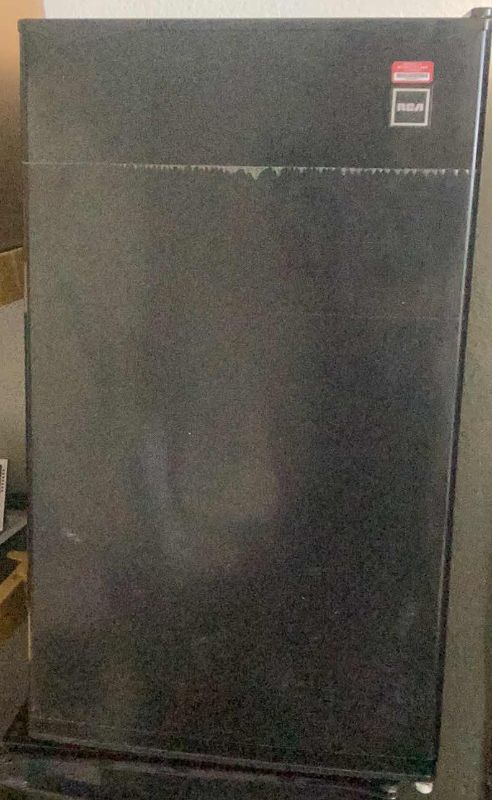 Photo 1 of RCA MINI REFRIGERATOR BLACK 18” X 18” H32”